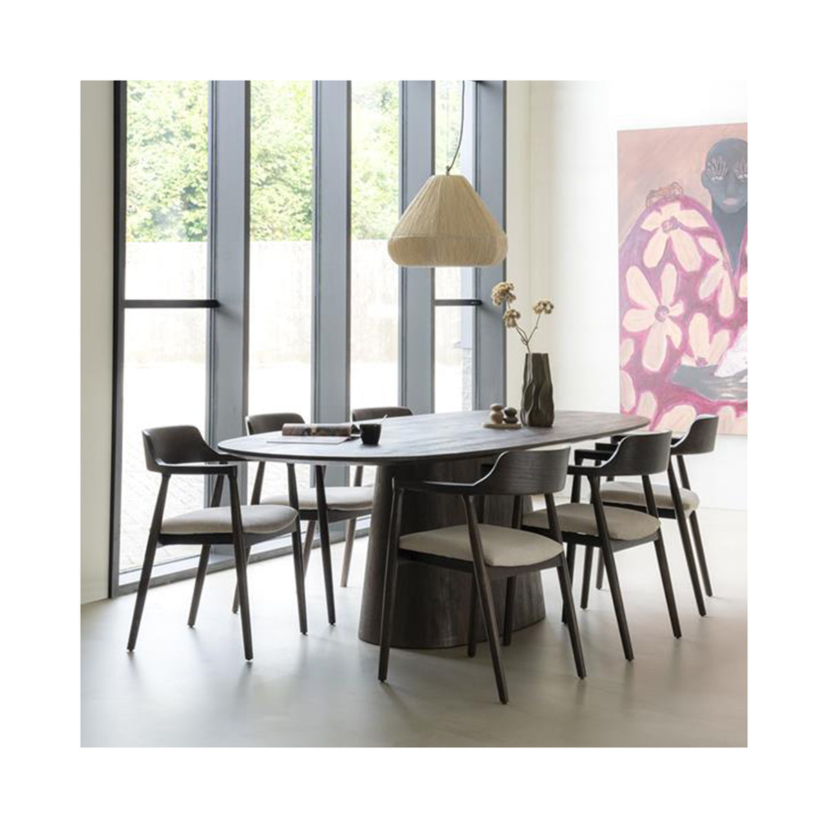 Aron oval 300×110 cm