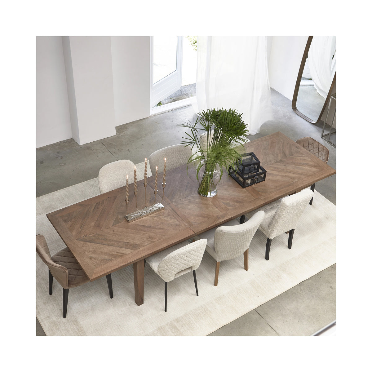 Bodie Hill Extendable 310/265/220 x 100 cm