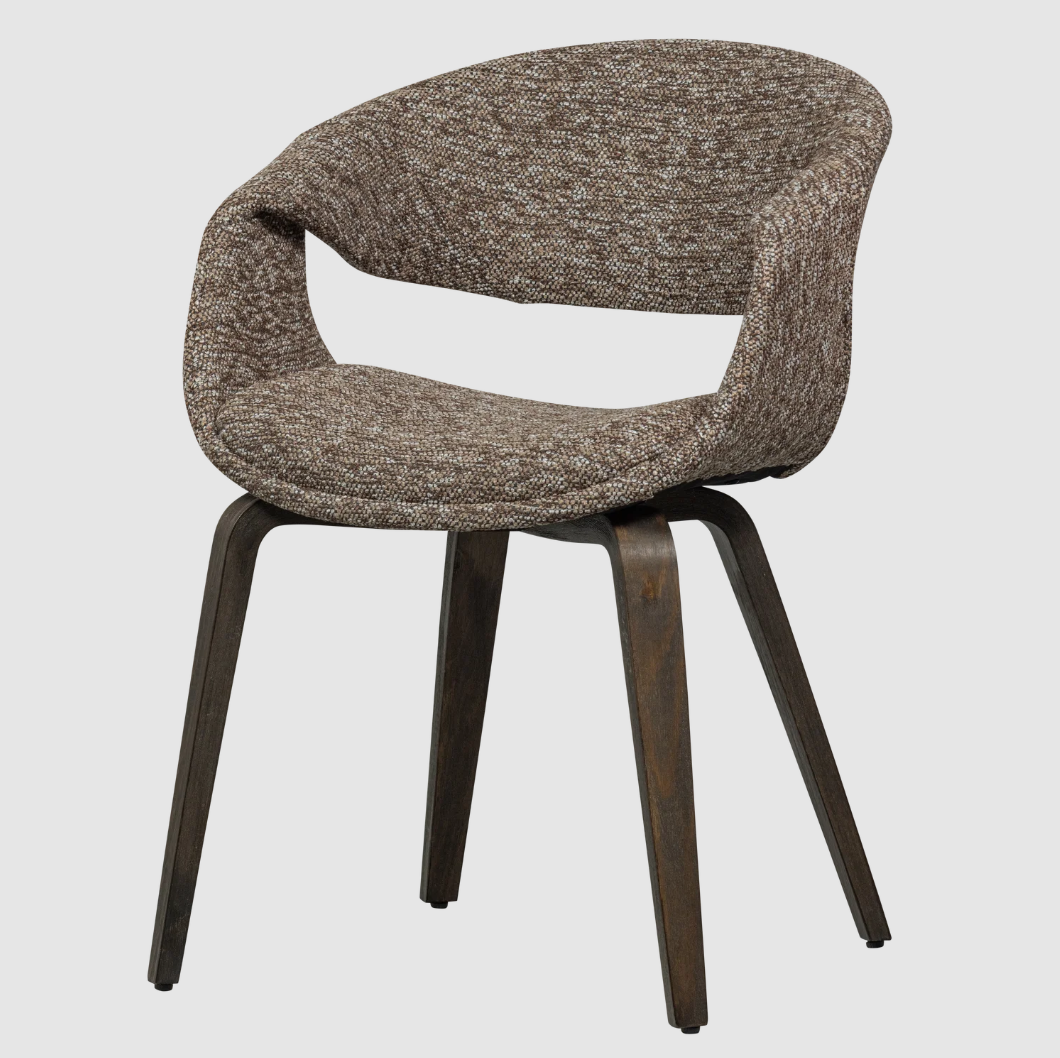 Yossi Chair Brown Leg