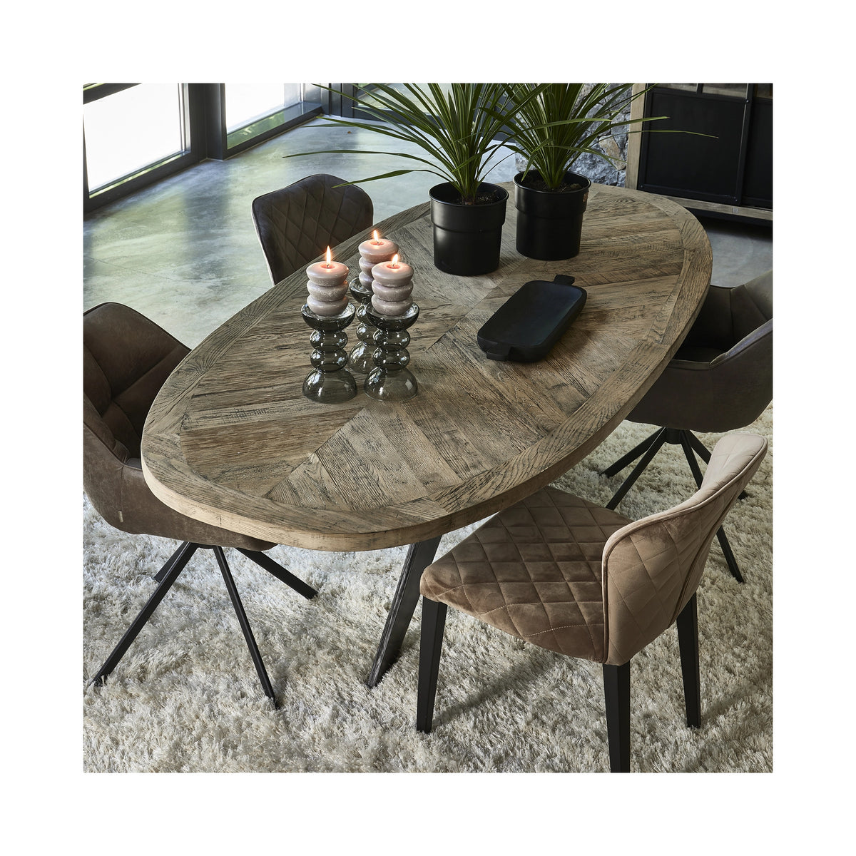 Falcon Crest Elliptic 230×105 cm