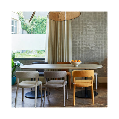 Tablo oval 220 x 90 cm