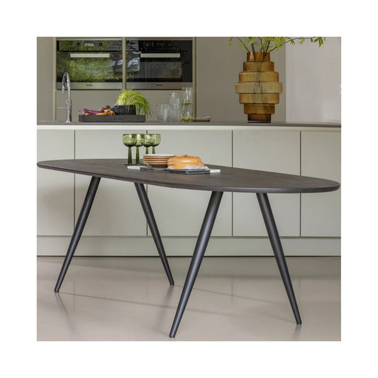 Tablo oval finger 220 x 90 cm